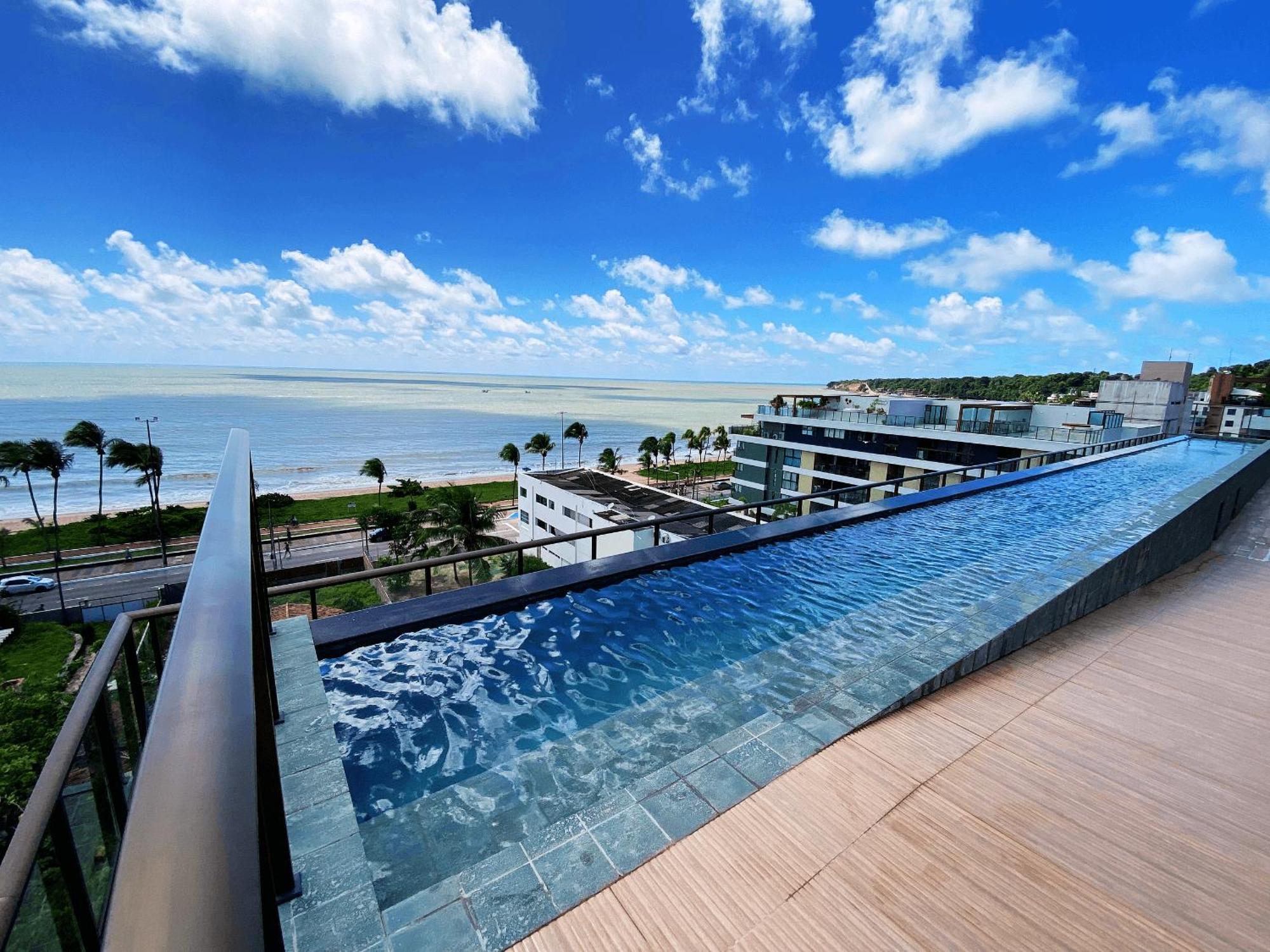 Апартаменти Flat Fm20 Cabo Branco Ocean - By Almare Жуан-Пессоа Екстер'єр фото